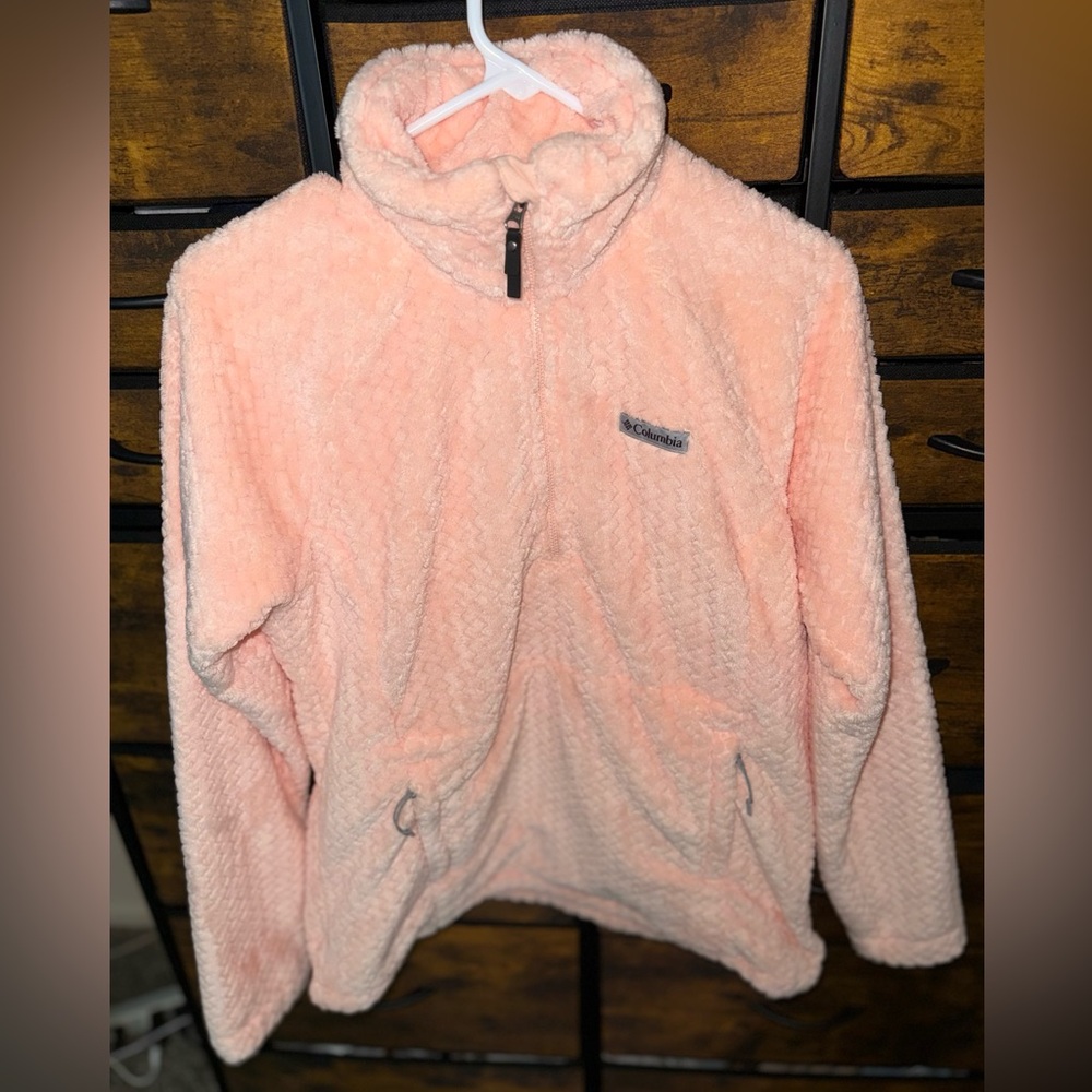Columbia Light Pink Textured Jacket